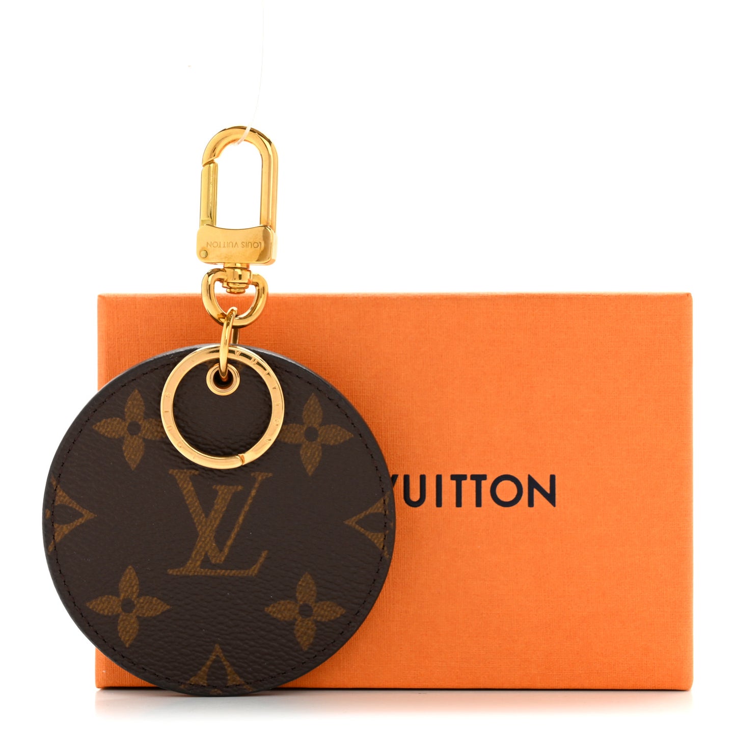 Monogram Reverse Key Holder Bag Charm