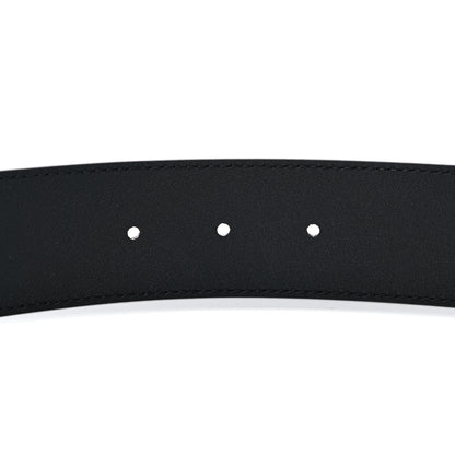 Gucci Moon Calfskin Scales Double G 40mm Belt 75 30 Black 4 of 5