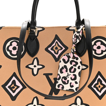 Louis Vuitton Monogram Giant Wild At Heart Onthego GM Arizona 7 of 9