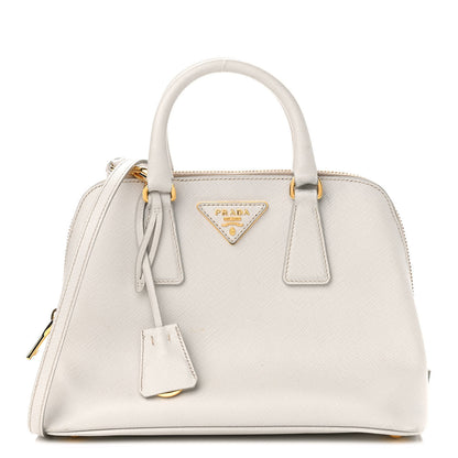 Prada Saffiano Lux Small Promenade Tote Talco 1 of 10