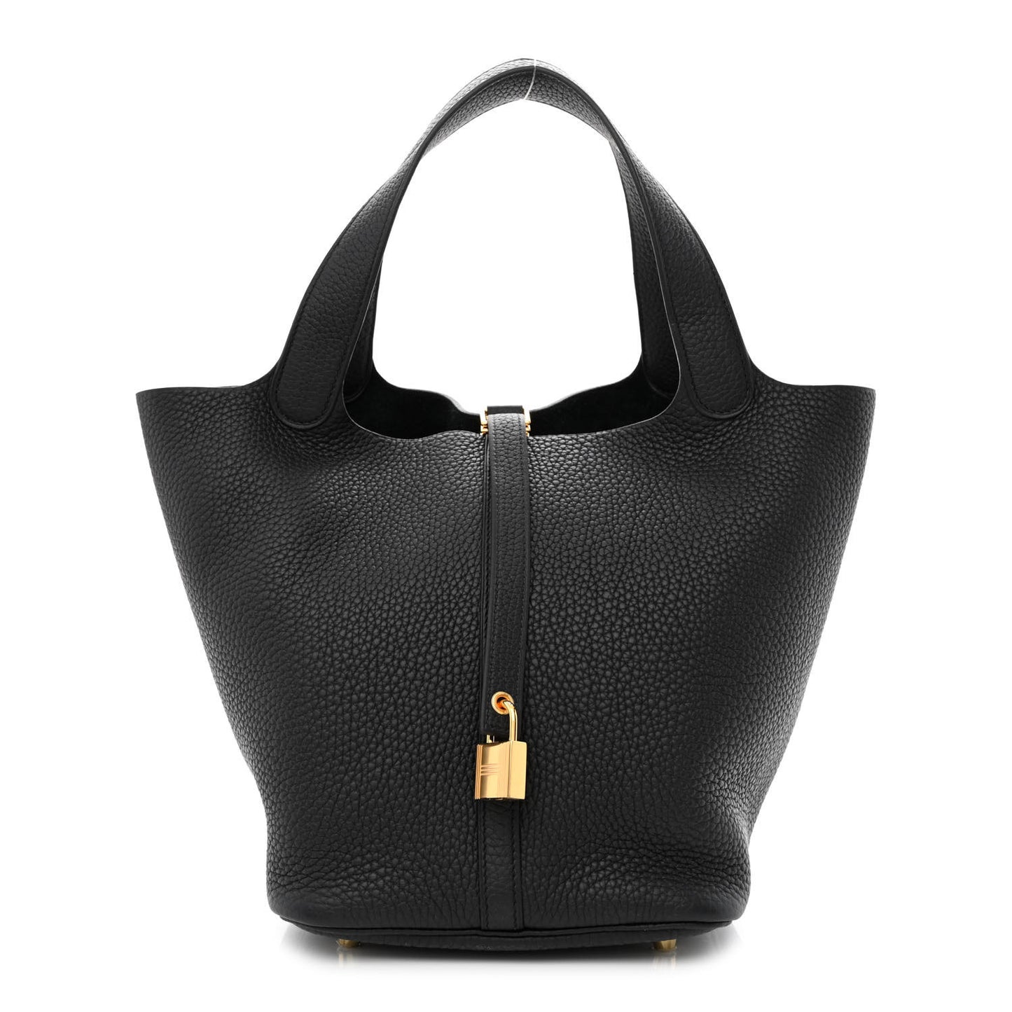 Taurillon Clemence Picotin Lock 22 MM Black