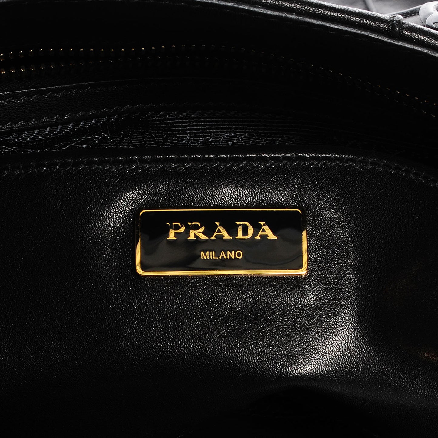 Soft Calf Frame Tote Nero Black
