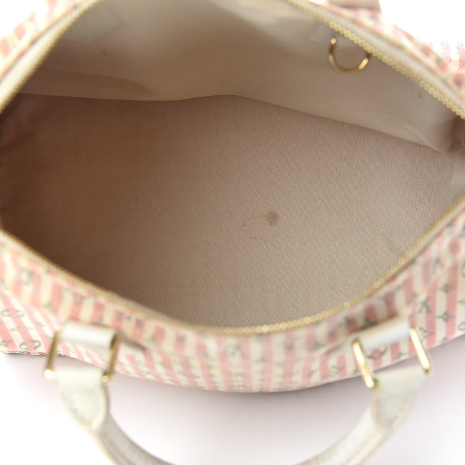 Louis Vuitton Mini Lin Croisette Speedy 30 Rouge 5 of 13