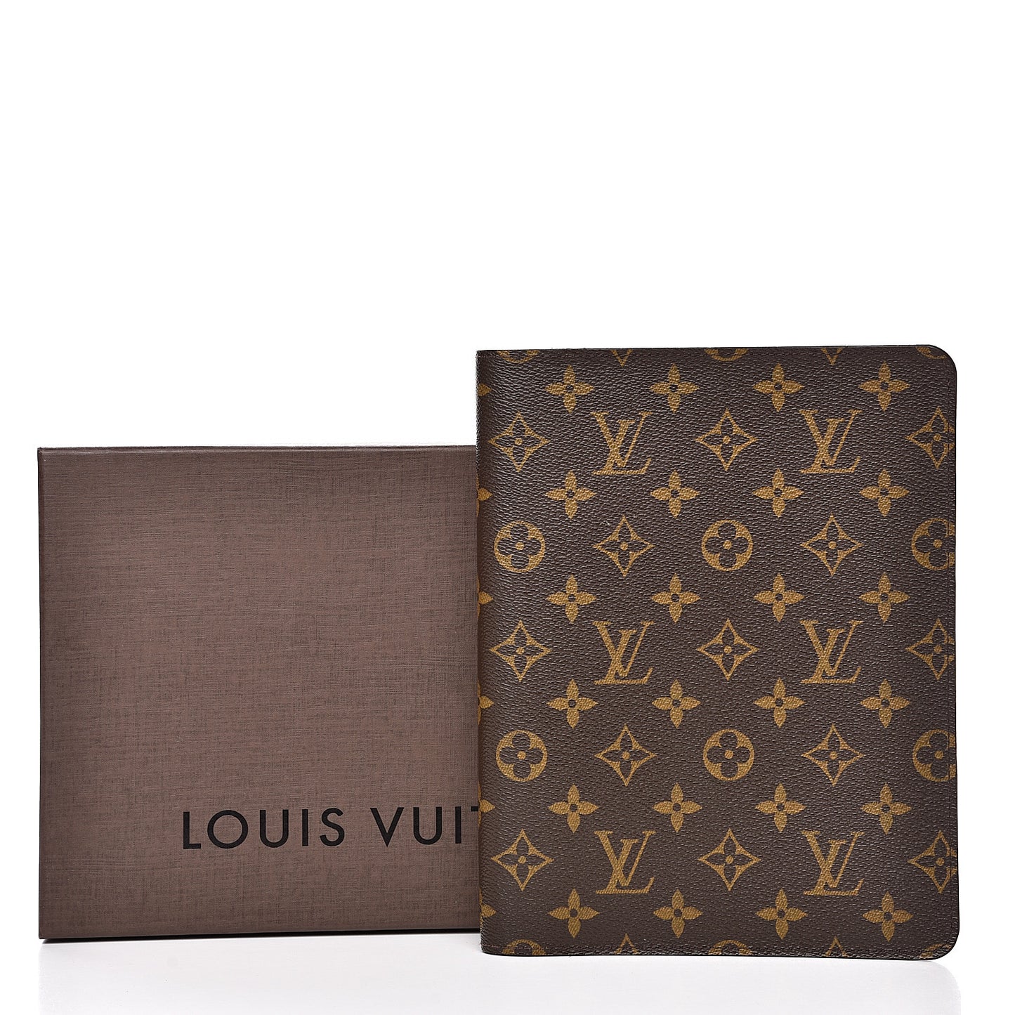 Monogram Desk Agenda Cover