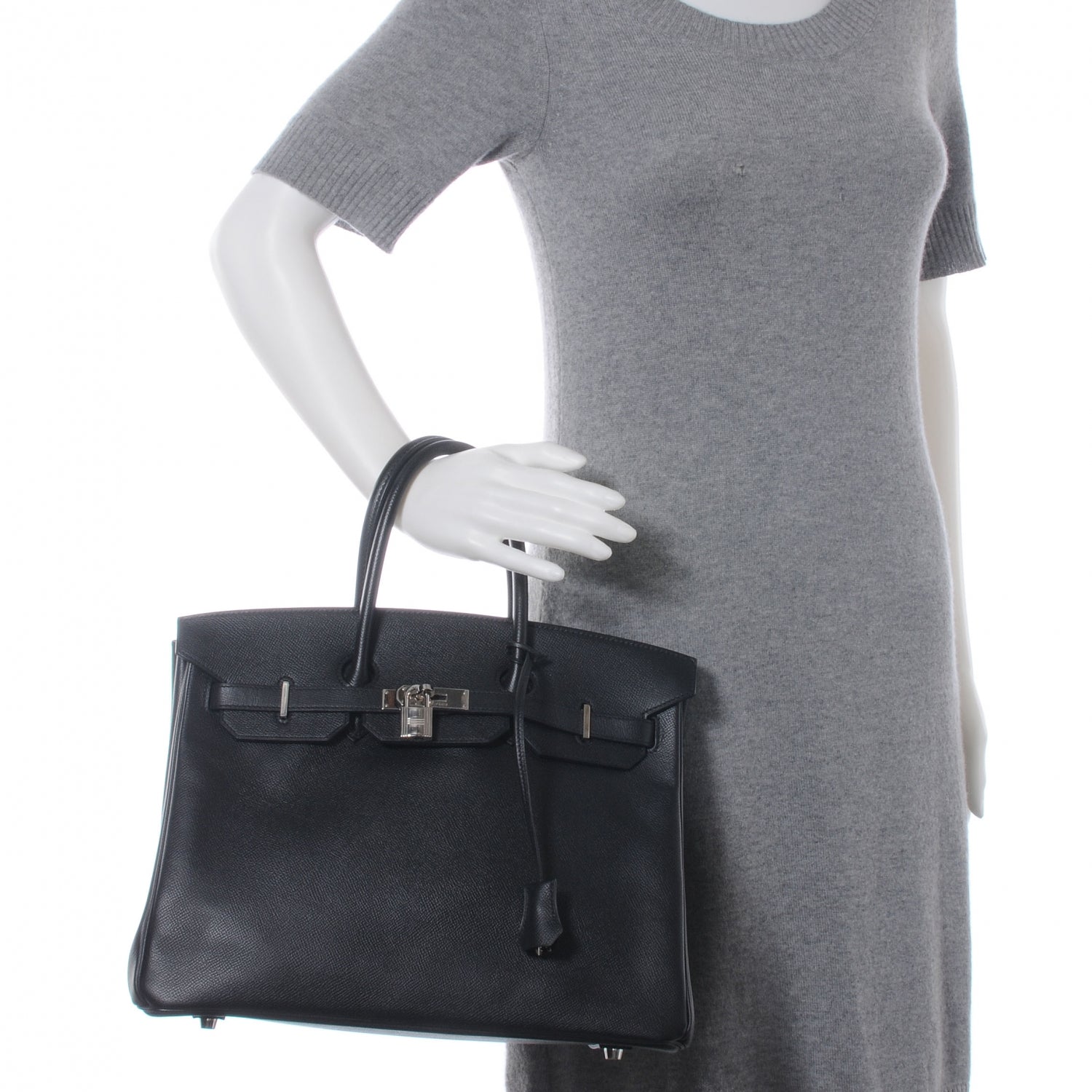 Hermes Epsom Birkin 35 Black 2 of 10