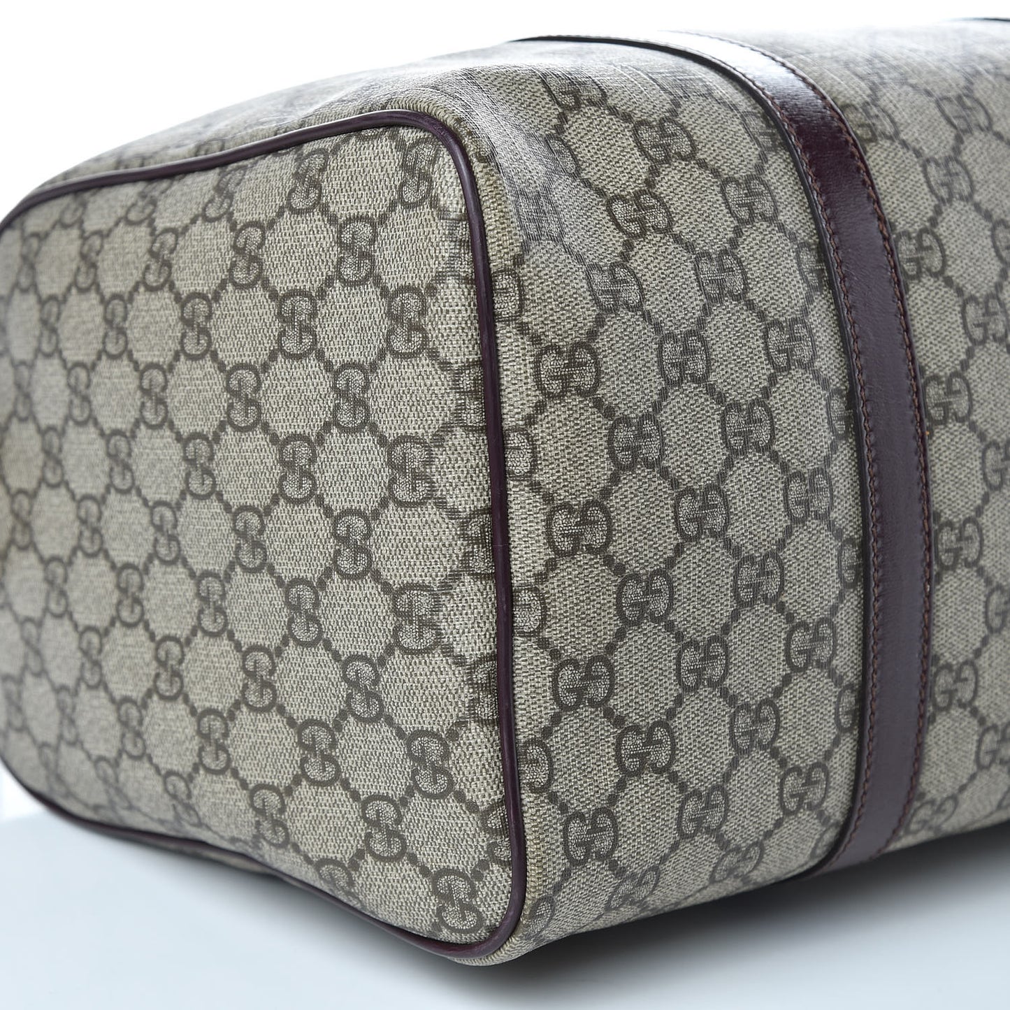 GG Plus Monogram Medium Joy Boston Bordeaux