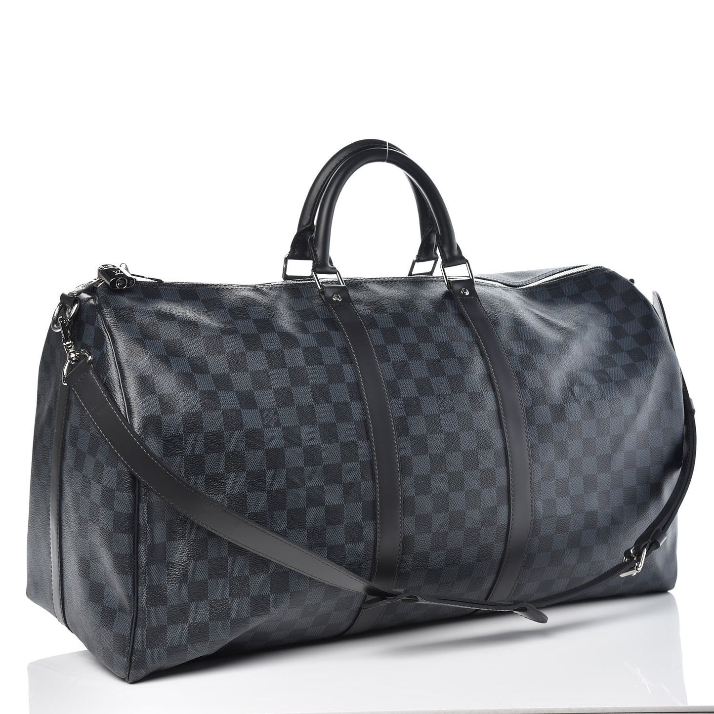 Damier Cobalt Keepall Bandouliere 55