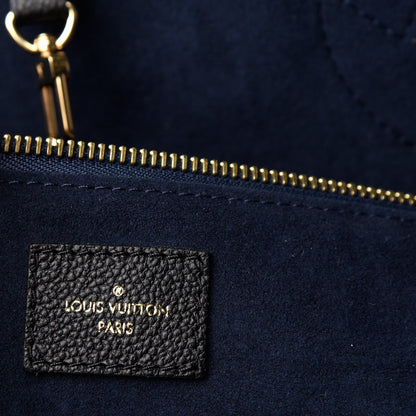 Louis Vuitton Empreinte Monogram Giant Neverfull MM Black 6 of 9