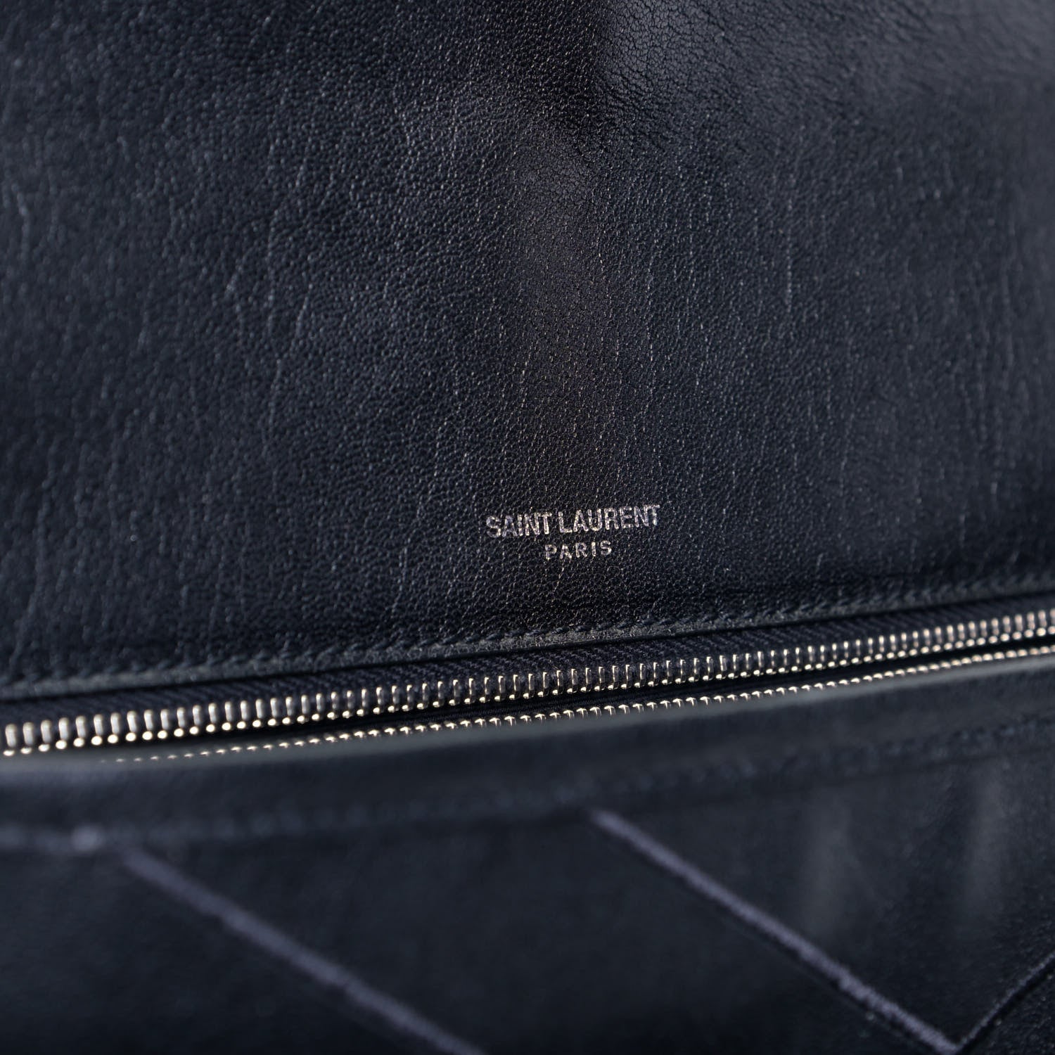 Saint Laurent Lambskin Matelasse Monogram Microstud Medium Niki Chain Satchel Black 7 of 7