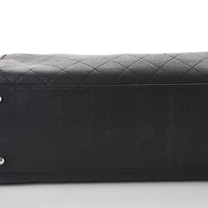 Chanel Caviar Stitched Shopping Tote Black 10 of 13