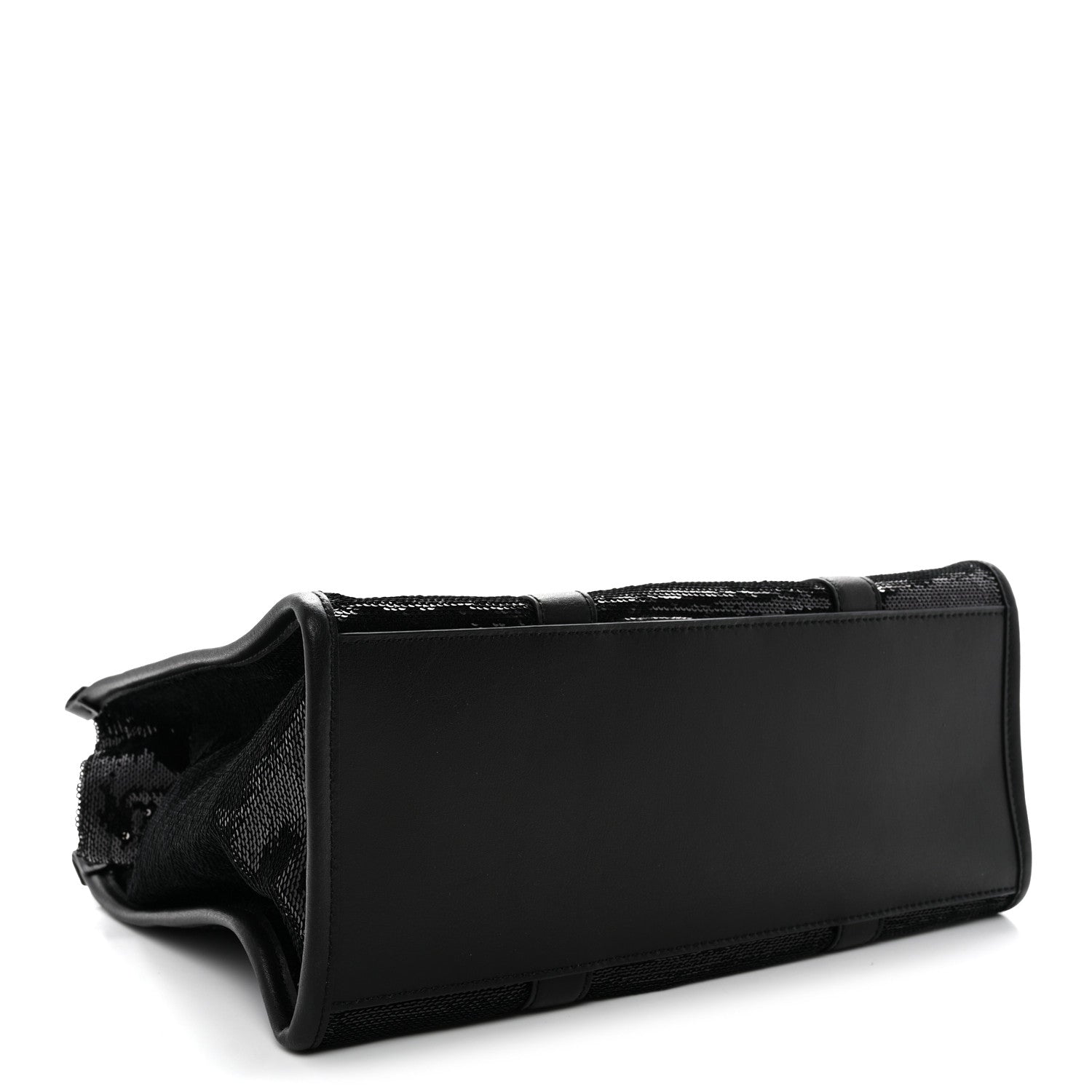 Marc Jacobs Sequin Medium The Tote Bag Black 4 of 11