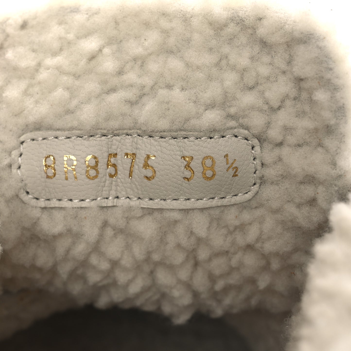 Suede Shearling Clogs 39.5 Caramel Latte