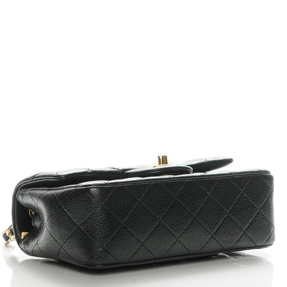 Chanel Caviar Quilted Mini Rectangular Flap Black 4 of 7