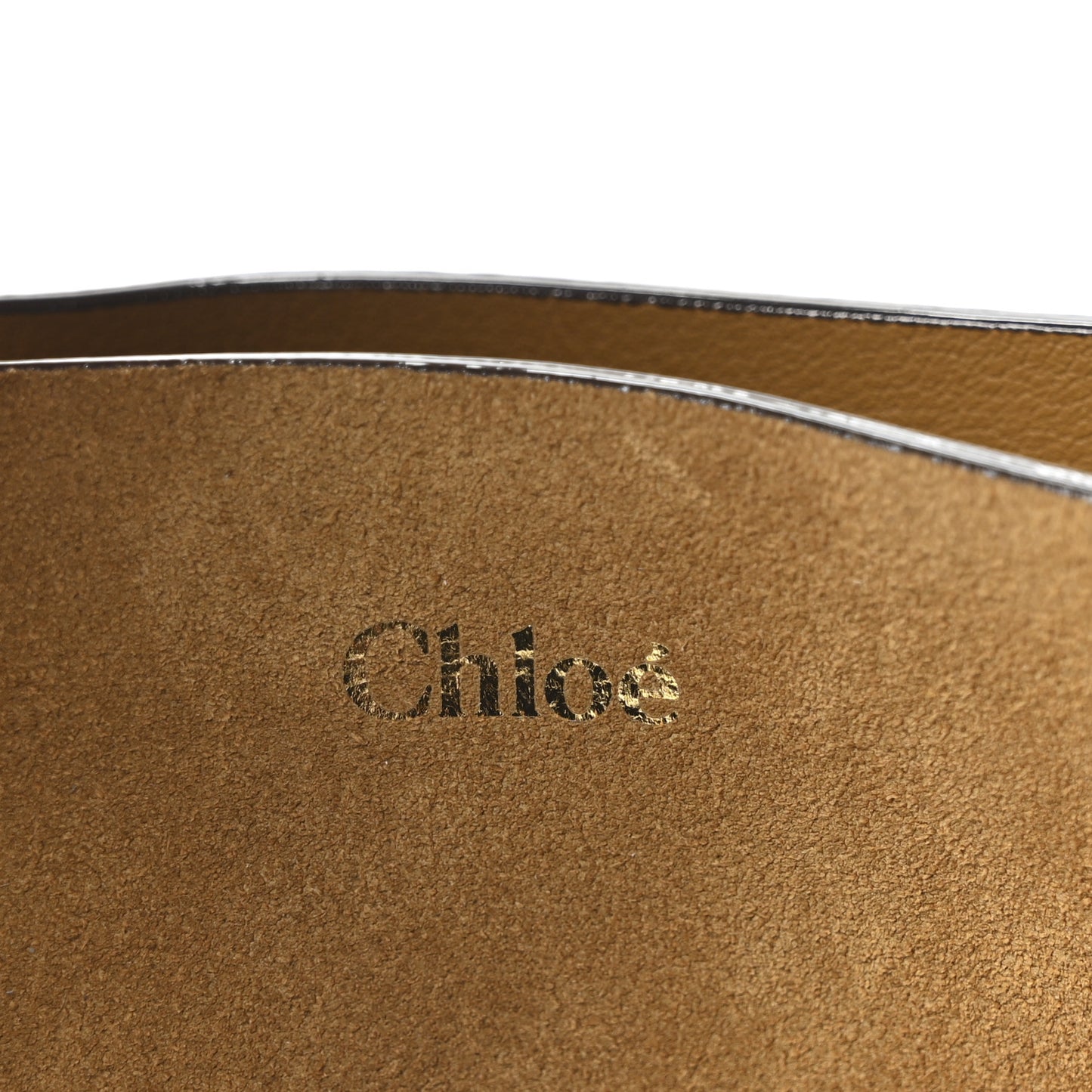 Suede Spin Tote Clay Brown