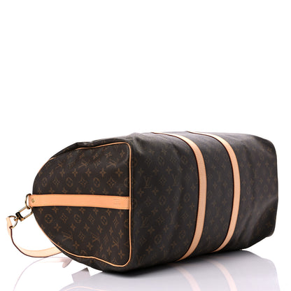 Louis Vuitton Monogram Keepall Bandouliere 55 4 of 16