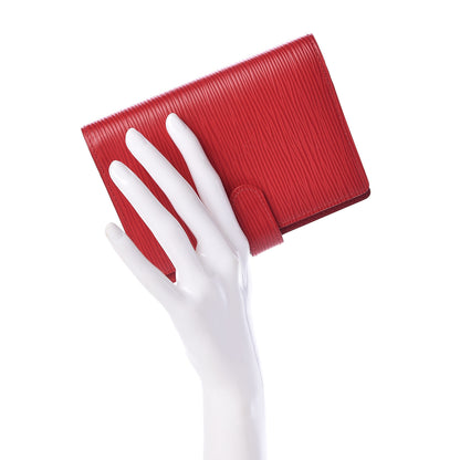 Louis Vuitton Epi Small Ring Agenda Cover Rouge 2 of 11