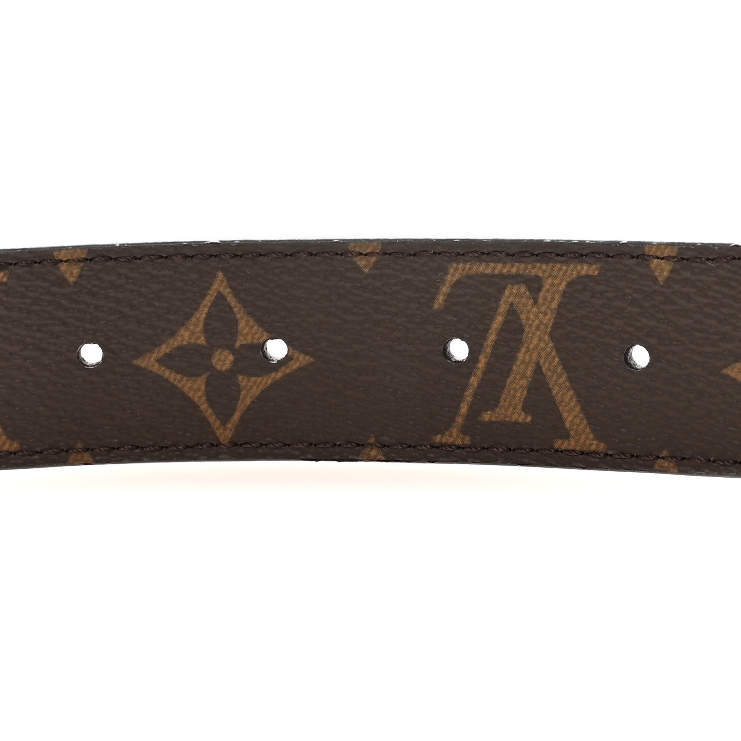 Louis Vuitton Monogram 30mm LV Initiales Reversible Belt 80 32 Coquelicot 3 of 6