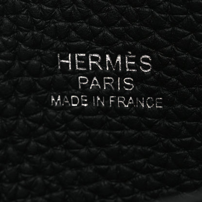 Hermes Taurillon Clemence Cabasellier 31 Black 6 of 10