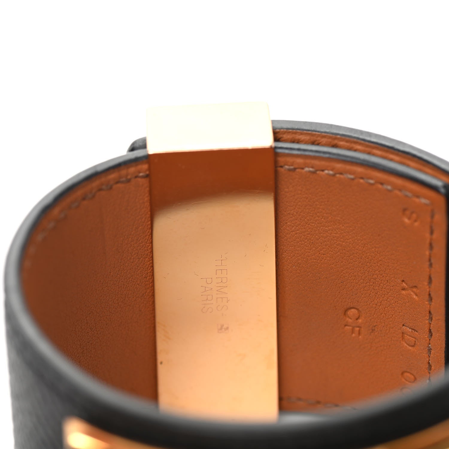 Hermes Epsom Collier de Chien CDC Bracelet S Black 5 of 7