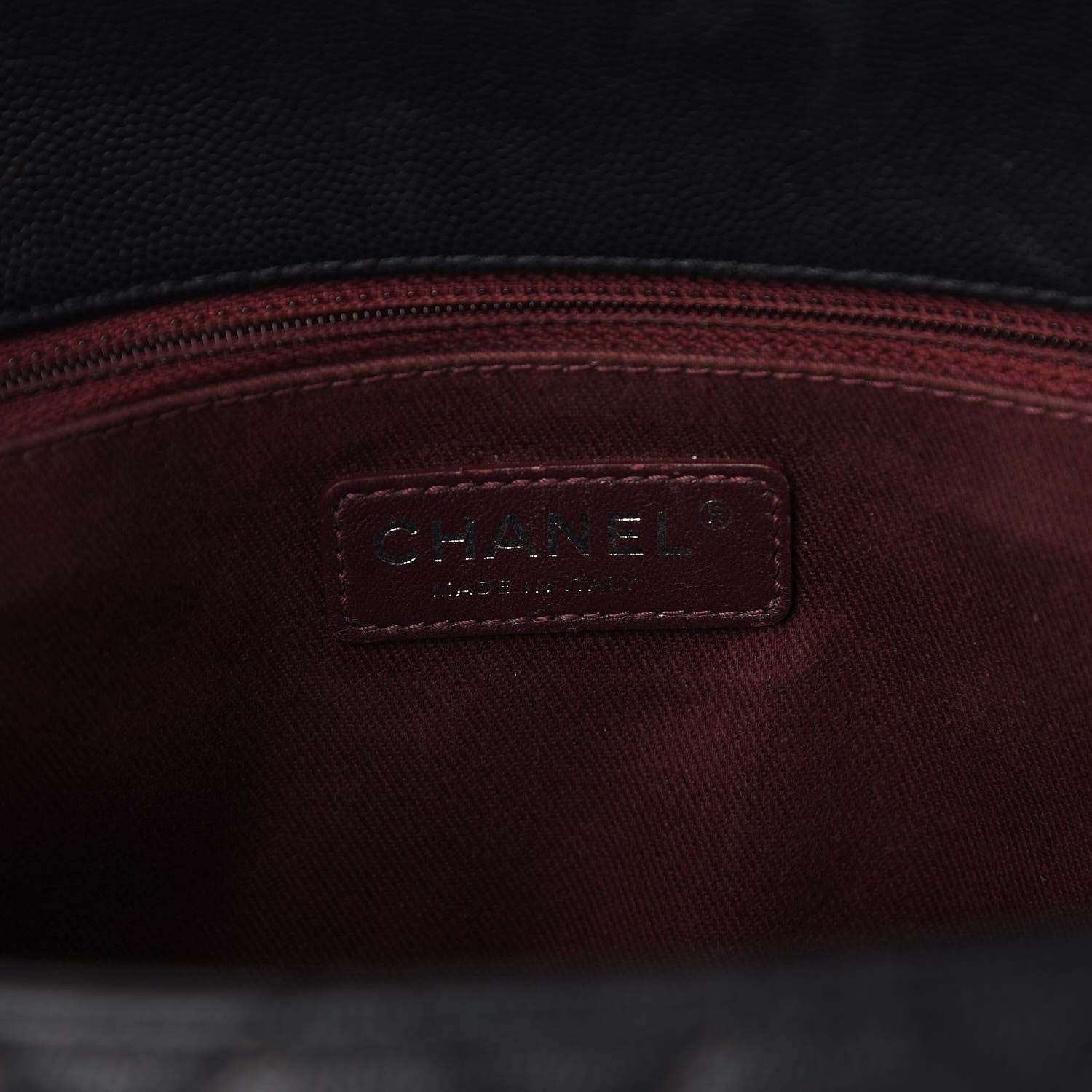 Chanel Caviar Quilted Medium Coco Handle Flap Black 5 of 6