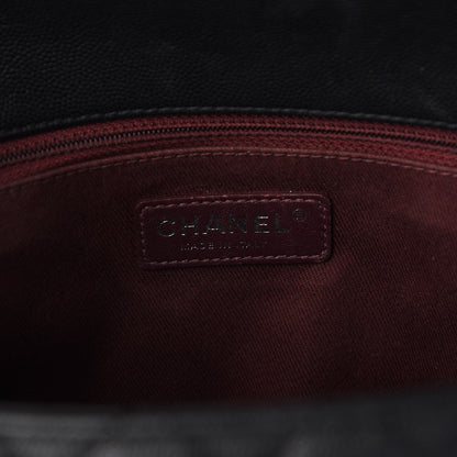 Chanel Caviar Quilted Medium Coco Handle Flap Black 5 of 6
