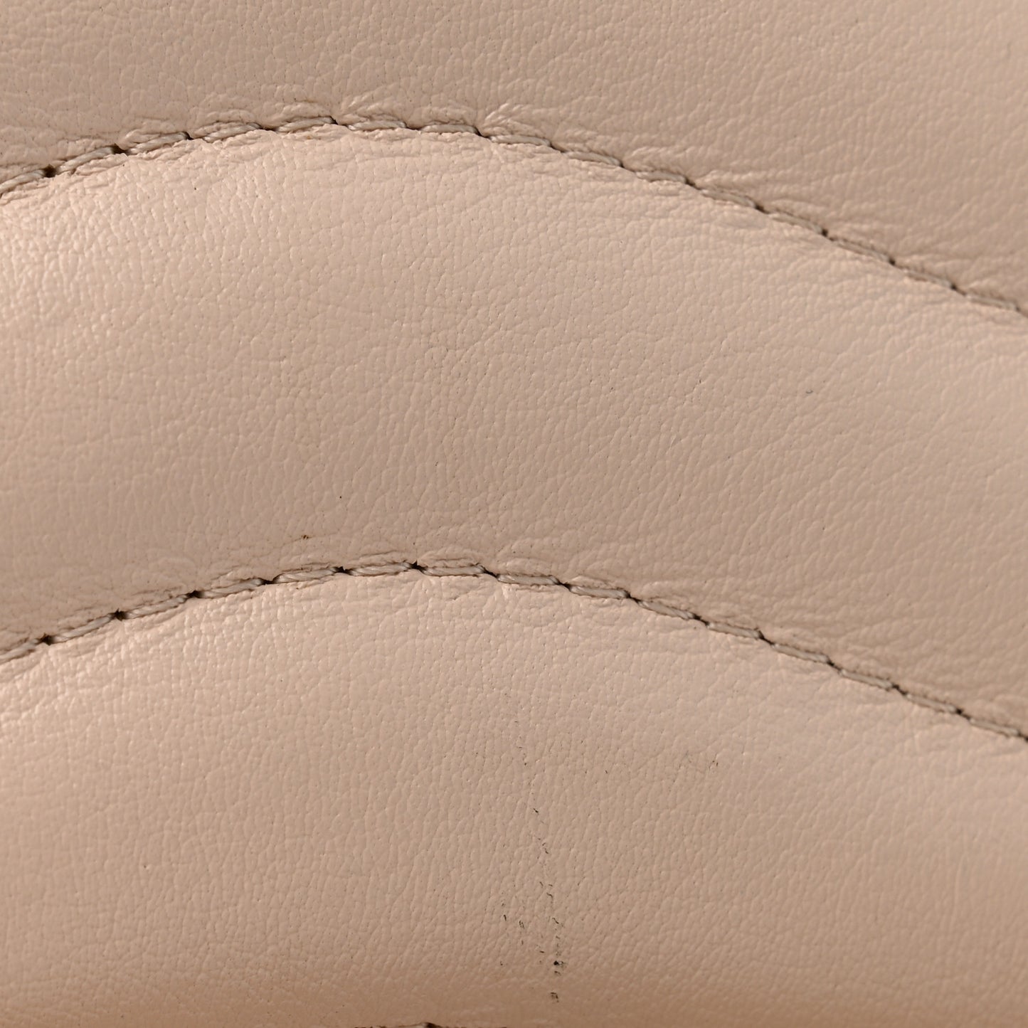 Calfskin LV New Wave Chain Bag Ivory