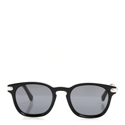 Louis Vuitton Acetate LV Signature Square Round Sunglasses Z2381U Black 3 of 18