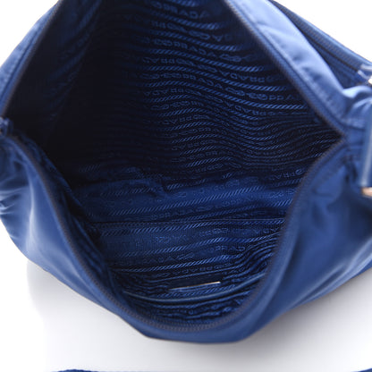 Prada Nylon Vela Saffiano Flat Messenger Bag Royal 4 of 11