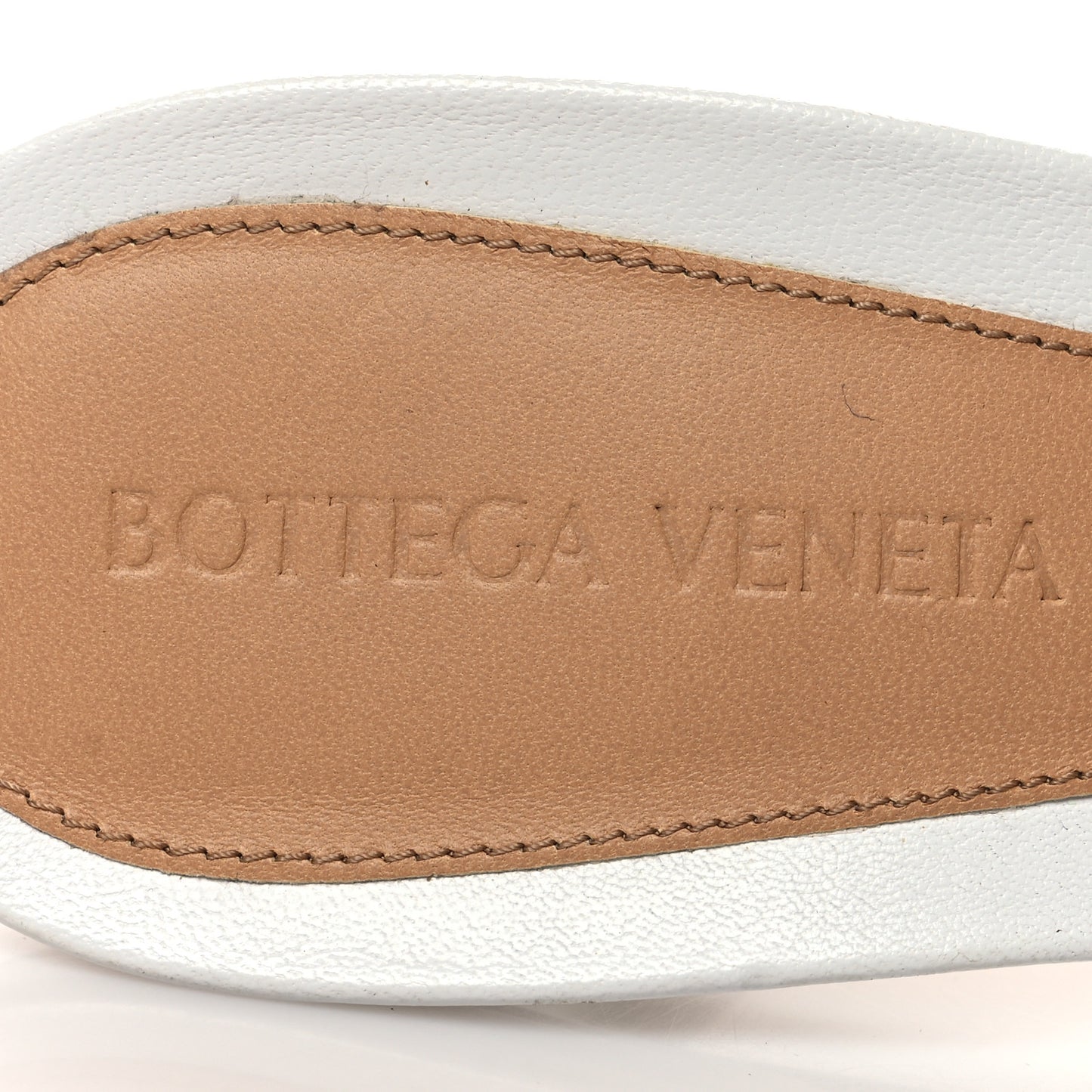 Lambskin Stretch Mule Sandals 40 Optic White