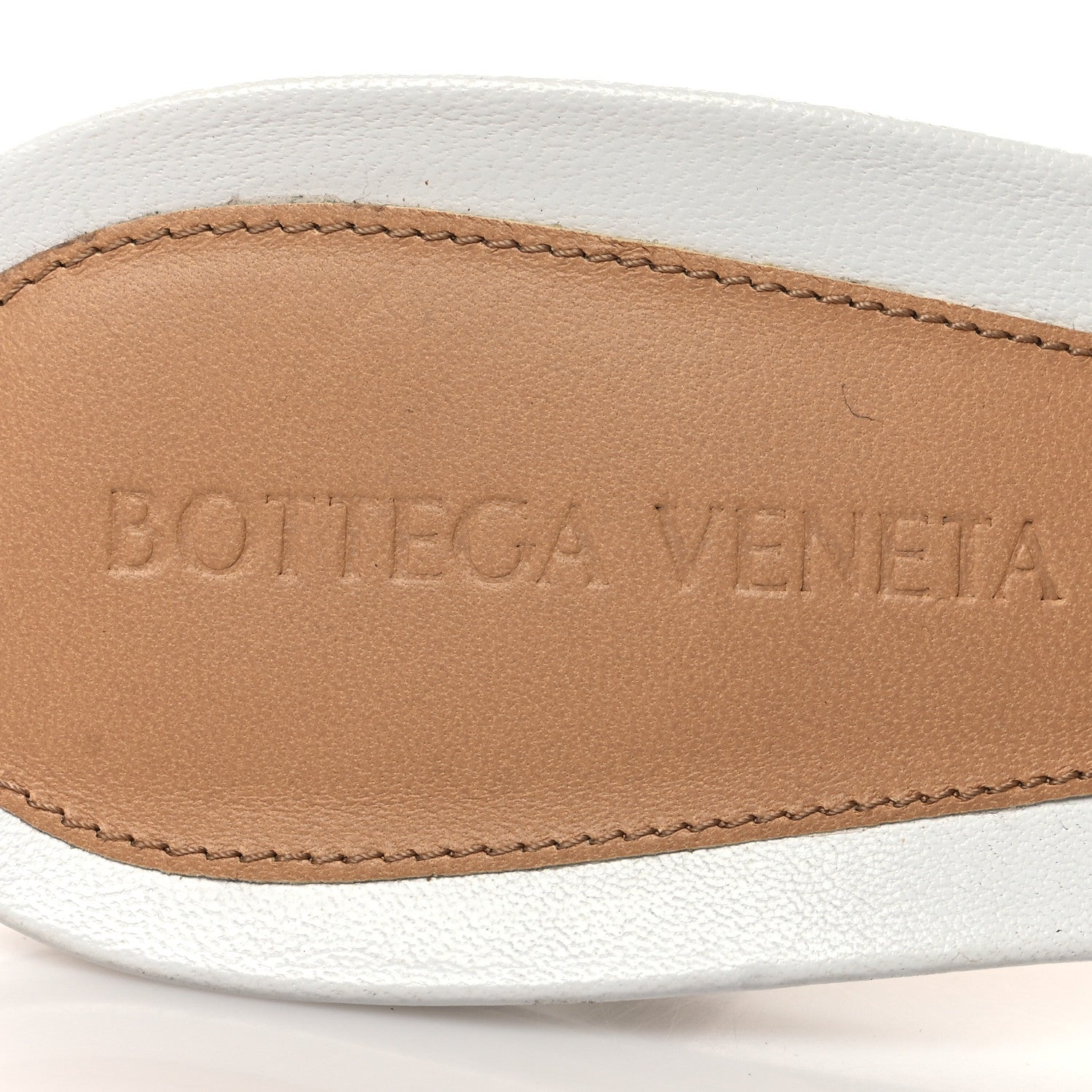 Bottega Veneta Lambskin Stretch Mule Sandals 40 Optic White 7 of 7