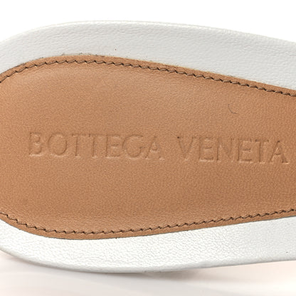 Bottega Veneta Lambskin Stretch Mule Sandals 40 Optic White 7 of 7