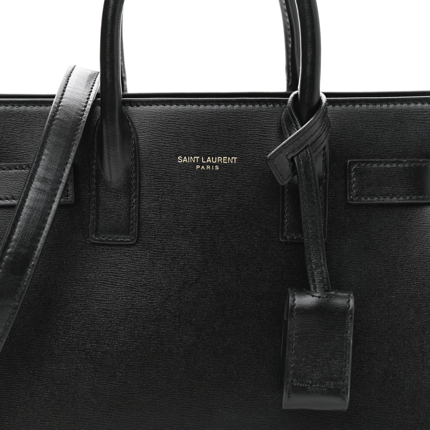 Calfskin Nano Sac De Jour Black