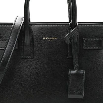 Saint Laurent Calfskin Nano Sac De Jour Black 7 of 9