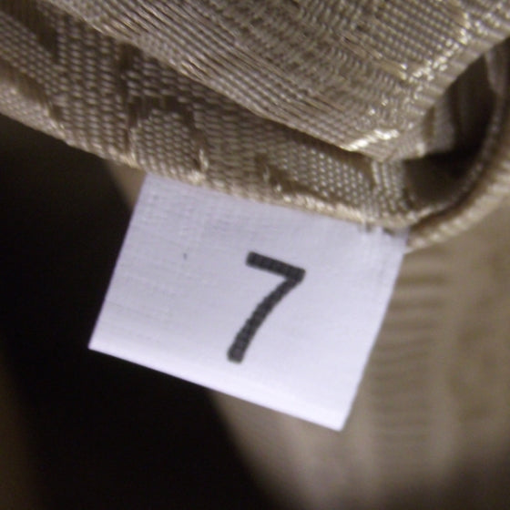 Vitello Daino Tote Shoulder Bag Bianco