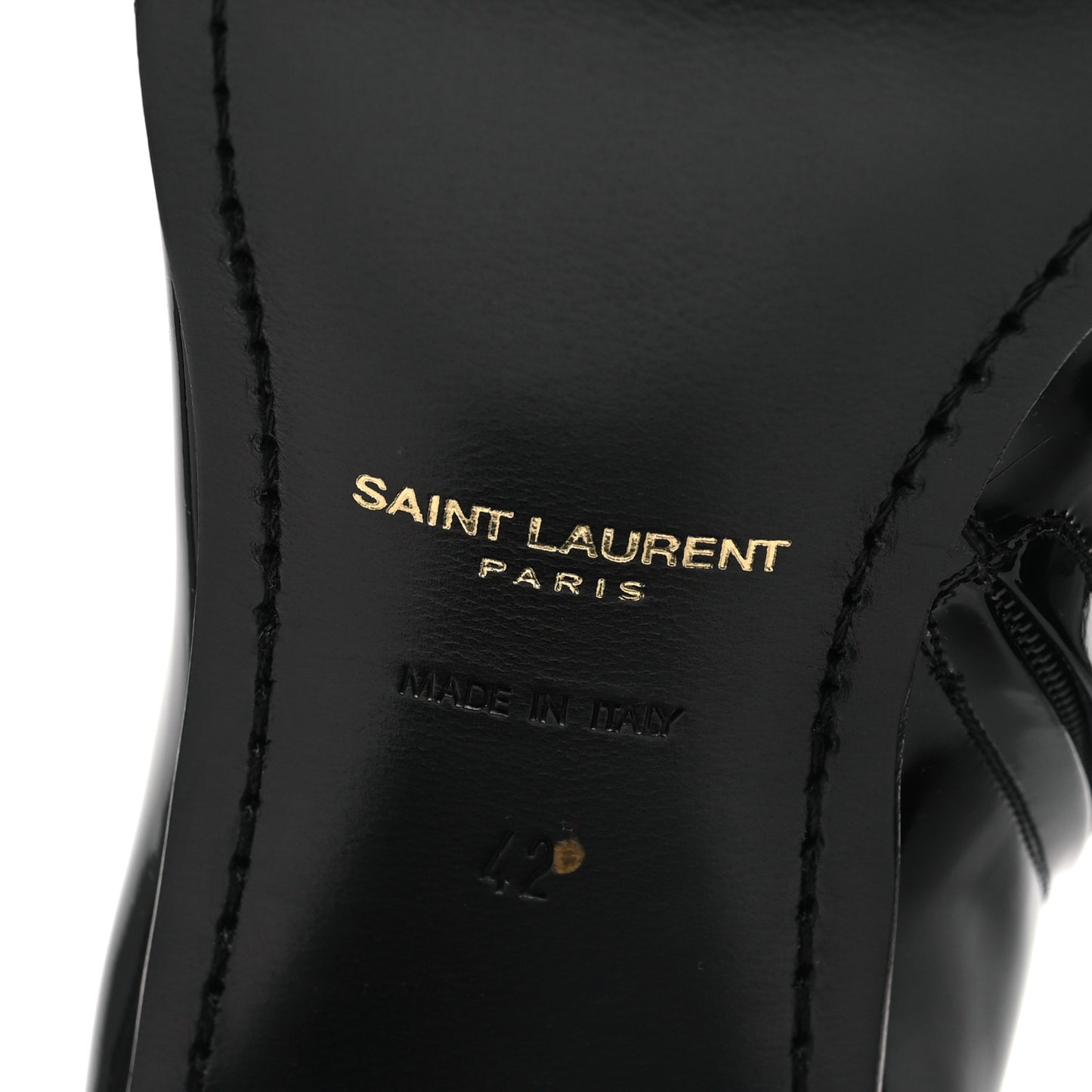 Patent Arsun Ankle Booties 42 Black