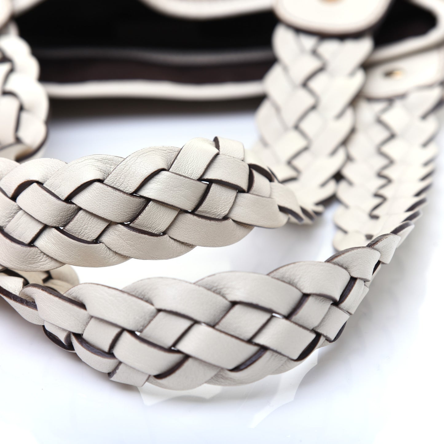 Monogram Small Pelham Shoulder Bag Off White