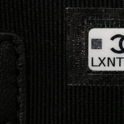 Chanel Velvet Crystal Quilted Chain Hobo Black 7 of 10
