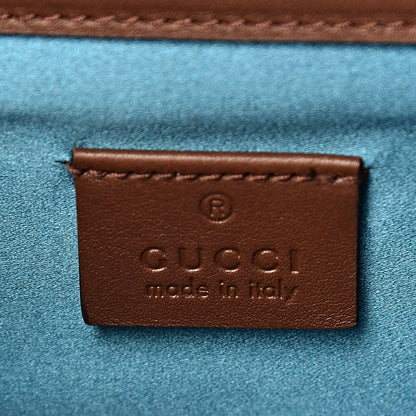 Gucci Velvet Moon Calfskin Crystal GG Monogram Small Dionysus Shoulder Bag Brown Vintage Cocoa Black Diamond 8 of 10
