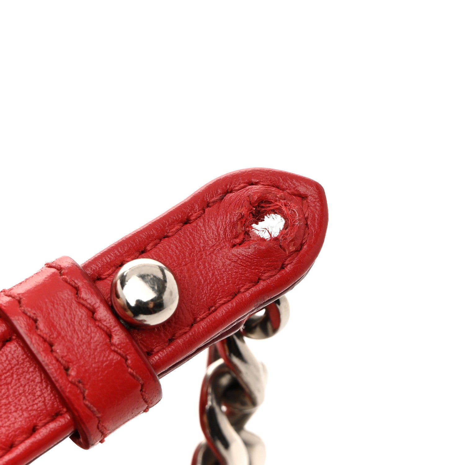 Prada Soft Calfskin Diagramme Camera Bag Rosso 13 of 13