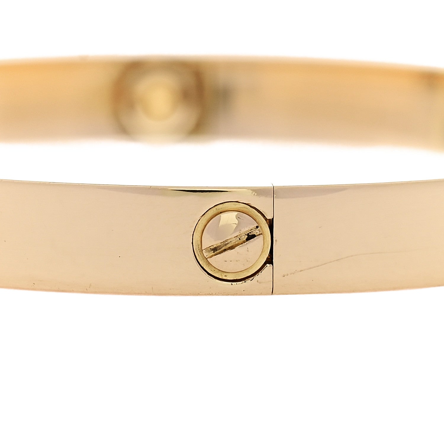 Cartier 18k Yellow Gold Love Bracelet 18 6 of 9