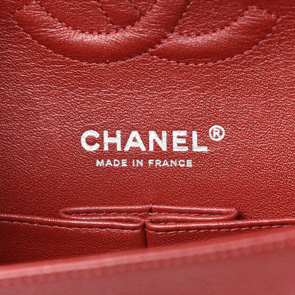 Chanel Caviar Quilted Medium Double Flap Red 7 of 10