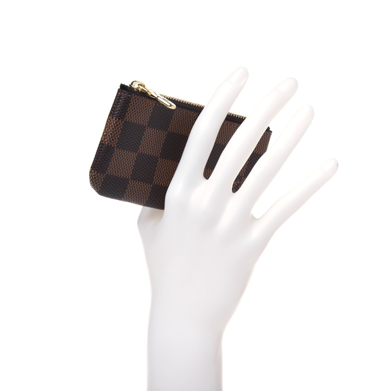Louis Vuitton Damier Ebene Key Pouch 2 of 9