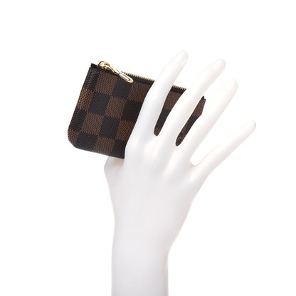 Louis Vuitton Damier Ebene Key Pouch 2 of 9