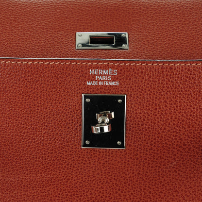 Hermes Buffle Skipper Kelly Retourne 35 Marron Glace 11 of 19