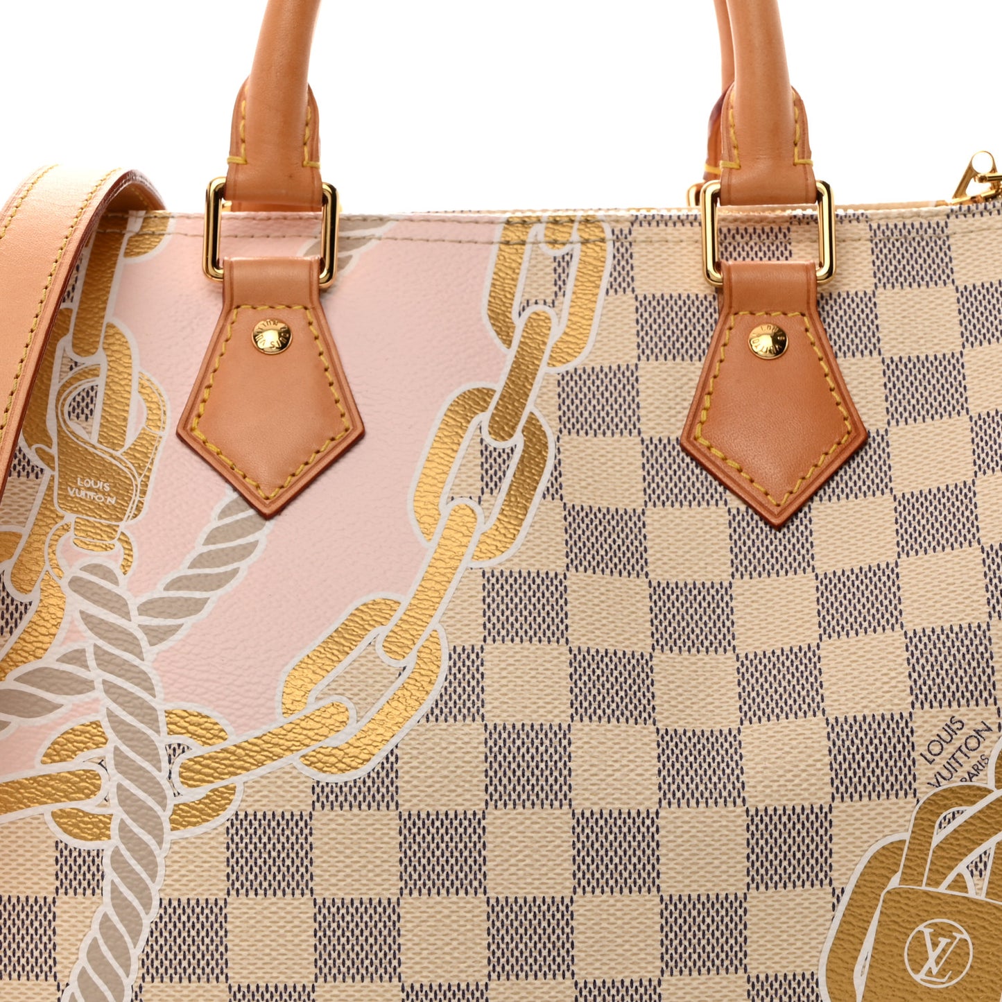 Damier Azur Nautical Speedy Bandouliere 25