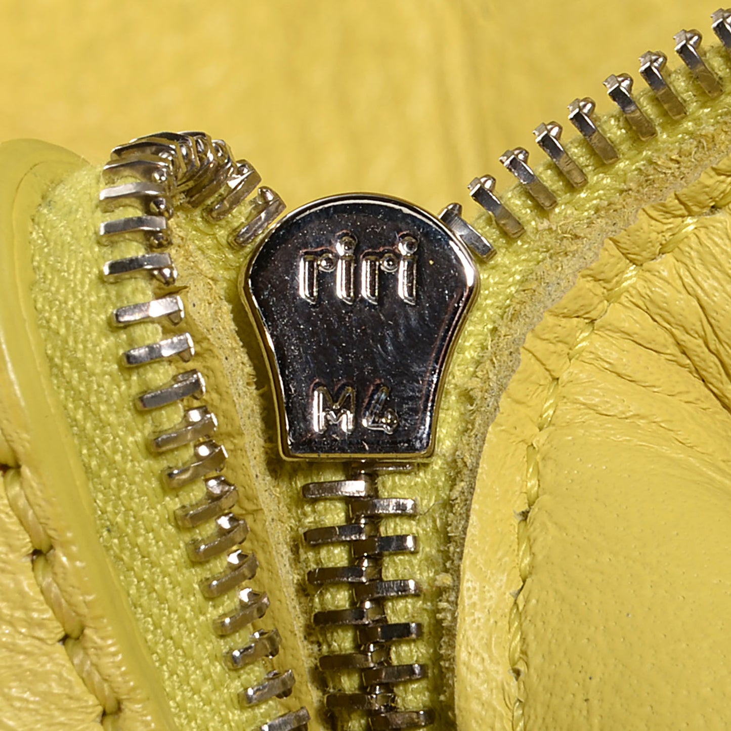 Calfskin Papier Drop Jaune Citronnade