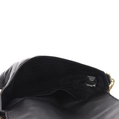 Fendi Nappa FF 1974 Embossed Mini Baguette Black 5 of 11