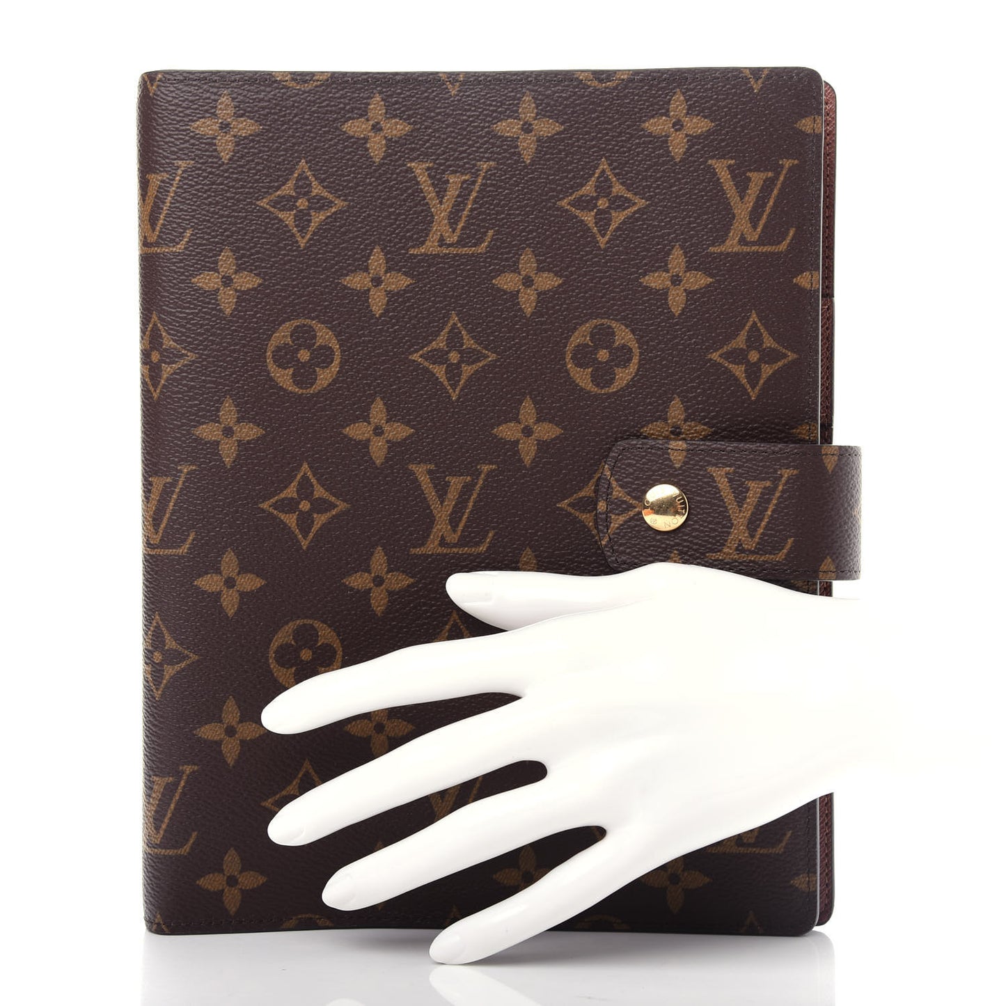Monogram Large Ring Agenda Cover