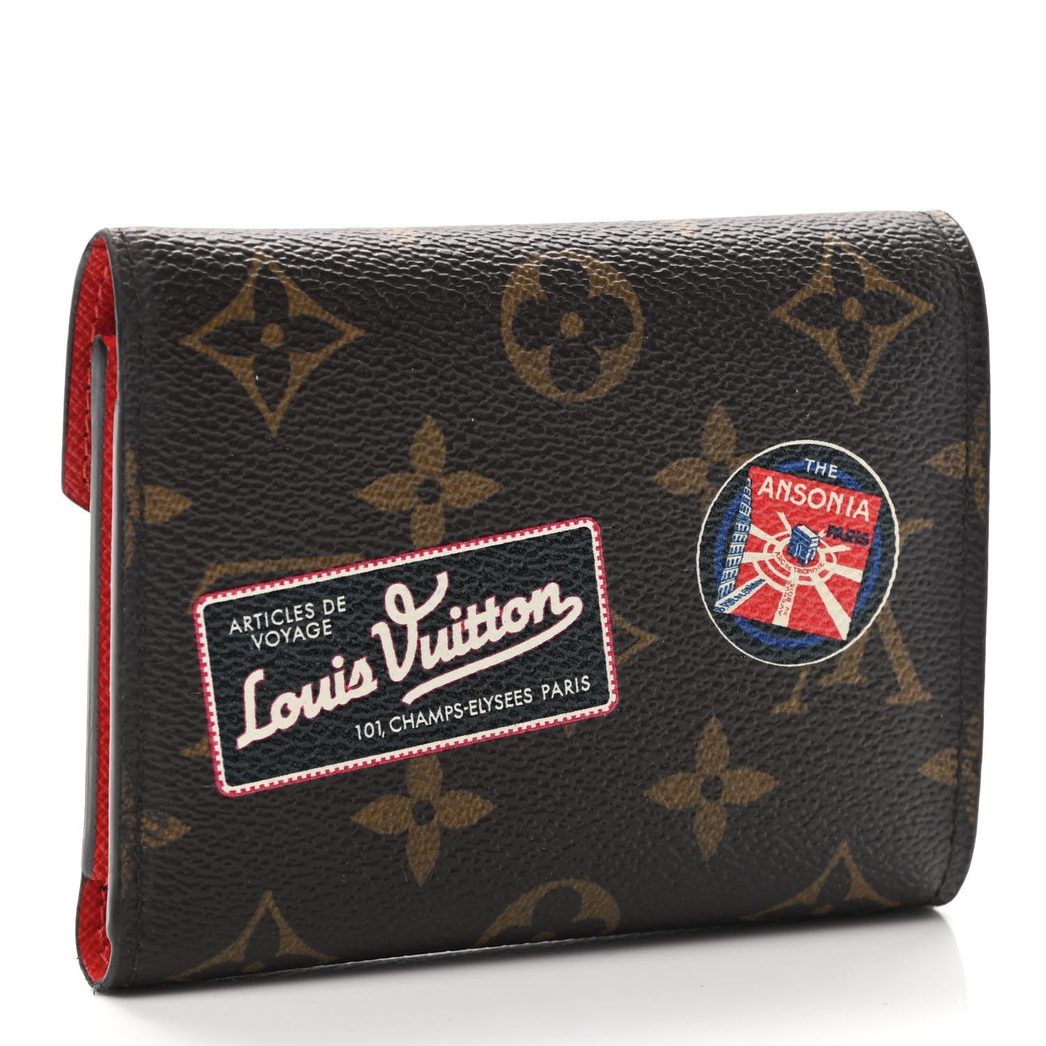 Louis Vuitton Monogram World Tour Victorine Wallet 3 of 7