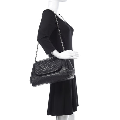 Chanel Caviar Quilted Timeless Accordion Flap Black 2 of 12